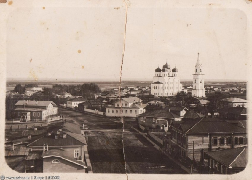 Собор Стефана Пермского, Сыктывкар (Сыктывкар, город, Республика Коми). архивная фотография, Усть-Сысольск. Стефановский собор 1900—1915 год.Источник https://pastvu.com/p/317833