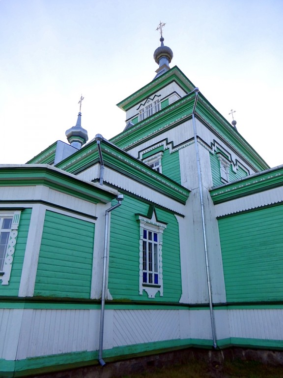Церковь Георгия Победоносца, Лешня (Копыльский район, Беларусь, Минская область). архитектурные детали