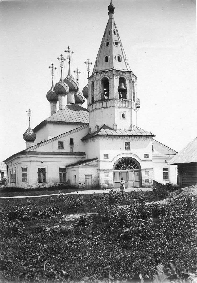 Церковь Покрова Пресвятой Богородицы (Сергиевская) в Полянской слободе, Кострома (Кострома, город, Костромская область). архивная фотография, Фото нач. ХХ века. 