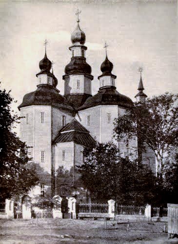 Собор Вознесения Господня, Березна (Корюковский район, Украина, Черниговская область). архивная фотография, Фото с сайта www.panoramio.com