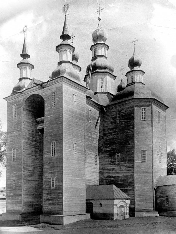 Собор Вознесения Господня, Березна (Корюковский район, Украина, Черниговская область). архивная фотография, Фото С.А. Таранушенко, 1928 г.