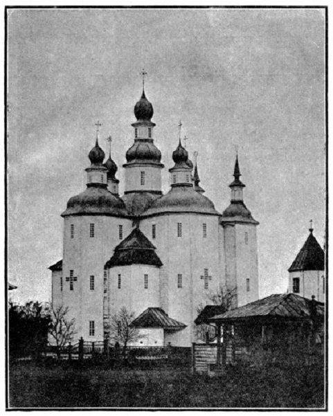 Собор Вознесения Господня, Березна (Корюковский район, Украина, Черниговская область). архивная фотография, ) Фото 1889 г. из журнала «Киевская старина»