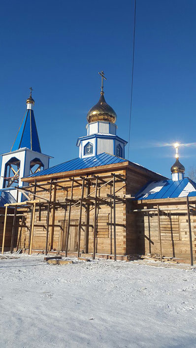 Ромны. Церковь Иверской иконы Божией Матери. фасады, Фотография из личного архива