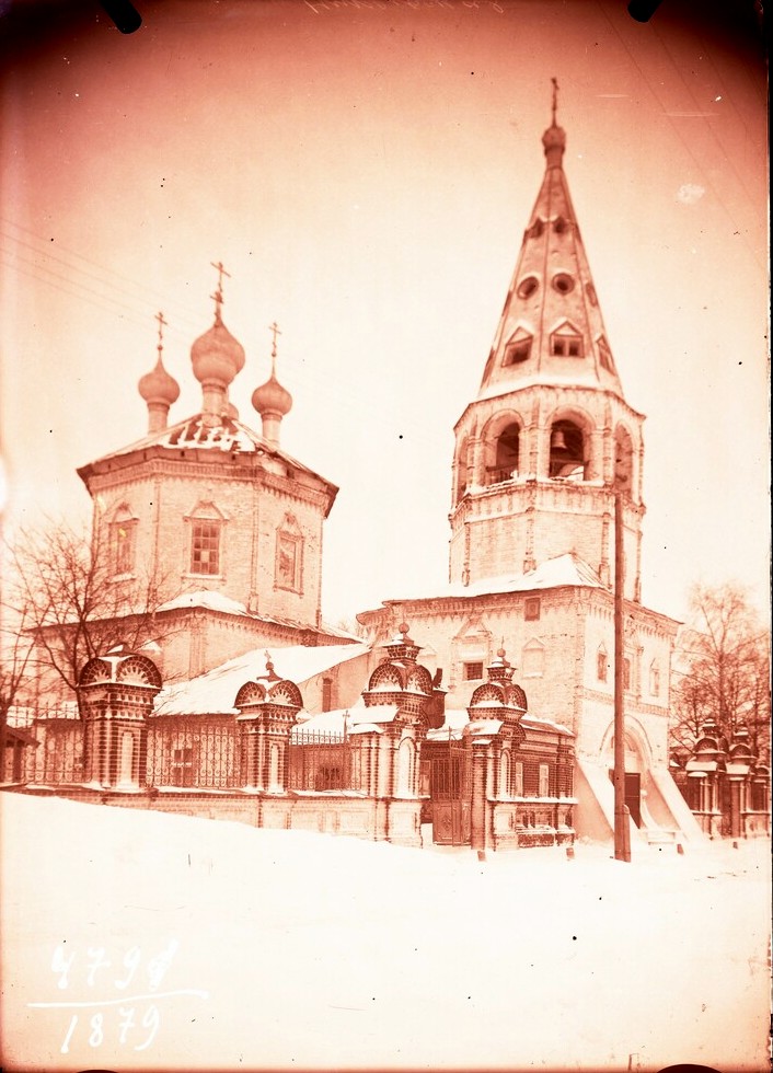 Церковь Рождества Христова (Николы Мокрого) на Дебре (старая), Кострома (Кострома, город, Костромская область). архивная фотография, Фото 1920-х гг. из фондов Костромского музея-заповедника. (ГК № 63829319)