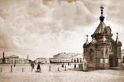 Часовня Александра Невского на Сусанинской площади, фото 1913 год. с http://www.proshkolu.ru<br>, Кострома, Кострома, город, Костромская область