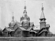 Церковь Казанской иконы Божией Матери на Преображенском кладбище, 1906 год с https://pastvu.com/<br>, Санкт-Петербург, Санкт-Петербург, г. Санкт-Петербург