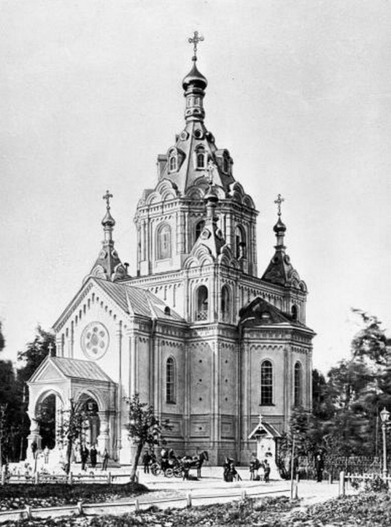 Приморский район. Церковь Николая Чудотворца. архивная фотография, 1871—1875 с сайта https://pastvu.com/