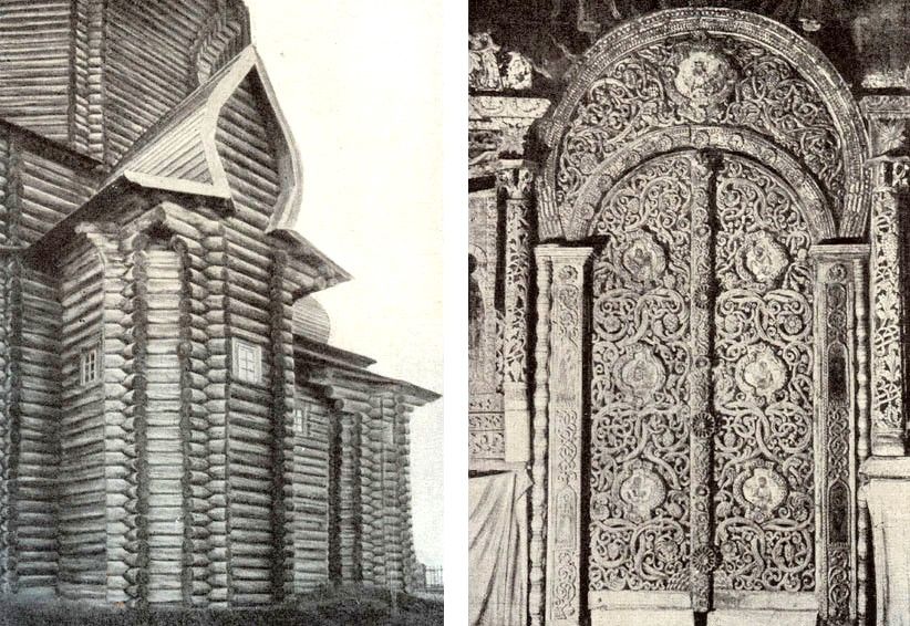 Церковь Флора и Лавра, Ростовское (Виноградовский район, Архангельская область). архивная фотография, Фото с сайта http://vk.com/club17013136?w=wall-17013136_53%2Fall