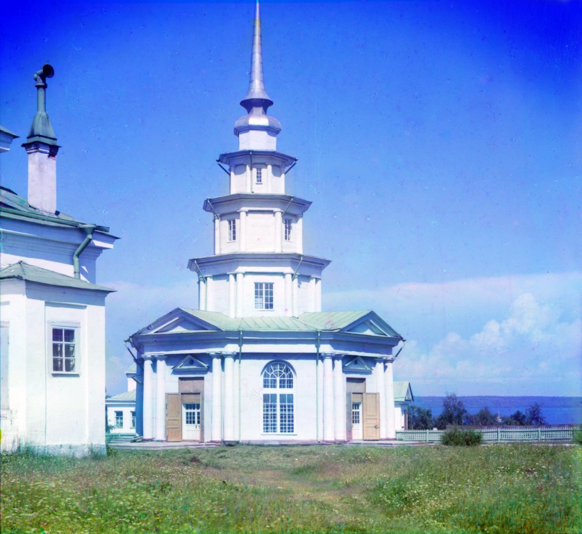 Собор Петра и Павла, Петрозаводск (Петрозаводск, город, Республика Карелия). архивная фотография, Прокудин-Горский С. М. 1916 год с сайта http://www.prokudin-gorsky.org/imgarc/img/1622.jpg