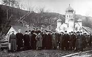 Часовня Николая Чудотворца у Цепного моста, Источник: «Архивные фотографии города Киева», 1920-е г.г., Печерский район, Киев, город, Украина, Киевская область