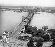Часовня Николая Чудотворца у Цепного моста, Общий вид с запада, 1890-е г.г., Печерский район, Киев, город, Украина, Киевская область