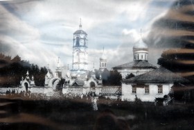 Левкиево. Церковь Успения Пресвятой Богородицы (бывшего монастыря преподобного Левкия Волоколамского)