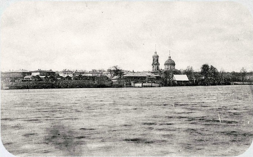 Собор Троицы Живоначальной, Богородицк (Богородицкий район, Тульская область). архивная фотография, источник: https://www.bogoroditsk.ru