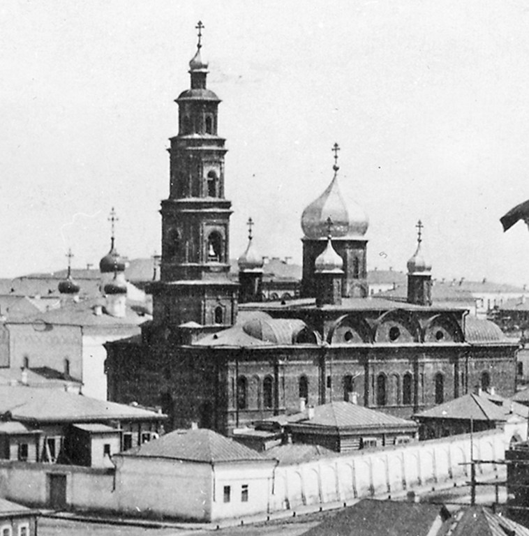 Спасский женский монастырь. Церковь Иверской иконы Божией Матери, Ульяновск (Ульяновск, город, Ульяновская область). архивная фотография, Фото нач. ХХ в. с сайта с сайта http://ulpressa.ru/