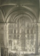 Спасский женский монастырь. Церковь Иверской иконы Божией Матери, Центральгая часть иконостаса <br>, Ульяновск, Ульяновск, город, Ульяновская область