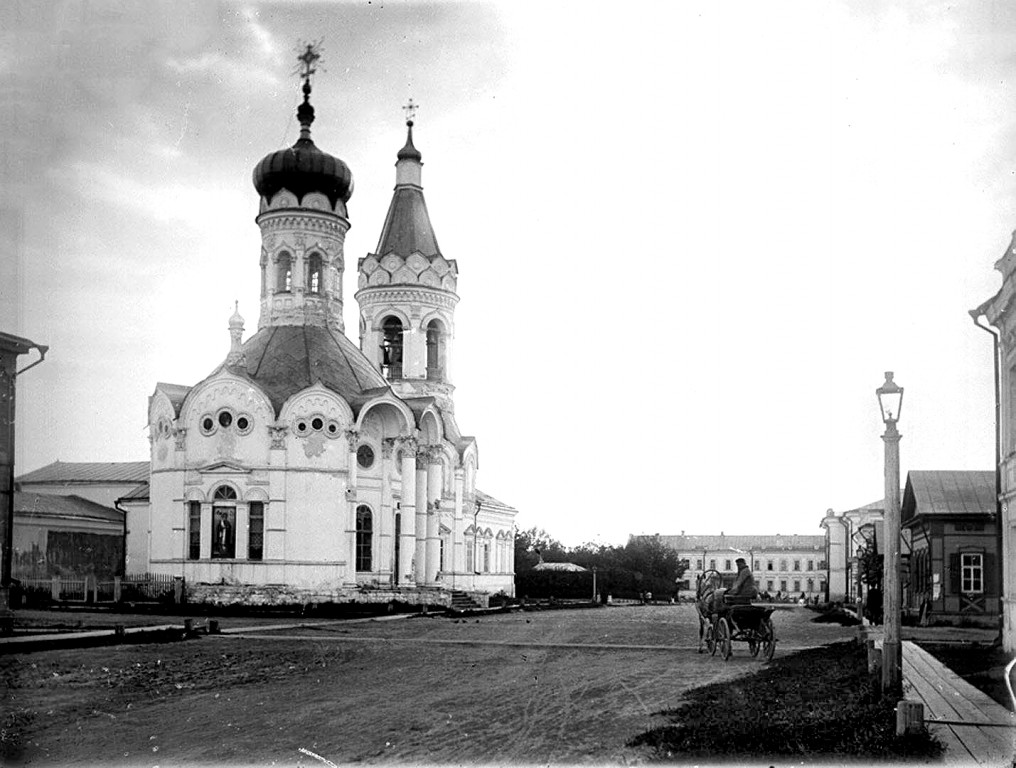 Церковь Николая Чудотворца (Дворцовая), Ульяновск (Ульяновск, город, Ульяновская область). архивная фотография, Фото 1894 года с сайта с сайта http://ulpressa.ru/