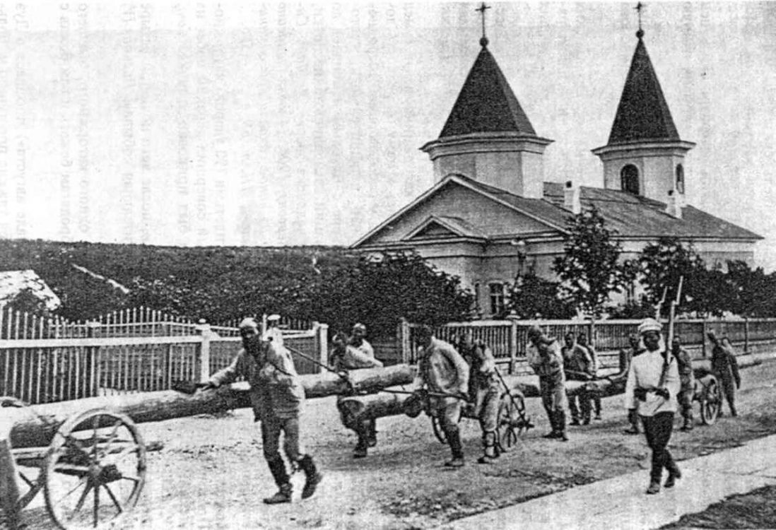 Церковь Николая Чудотворца, Корсаков (Корсаков, город, Сахалинская область). архивная фотография, Фото конца XIX века