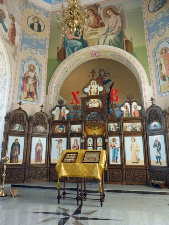 Церковь Феодора Ушакова, Увельский (Увельский район, Челябинская область). интерьер и убранство