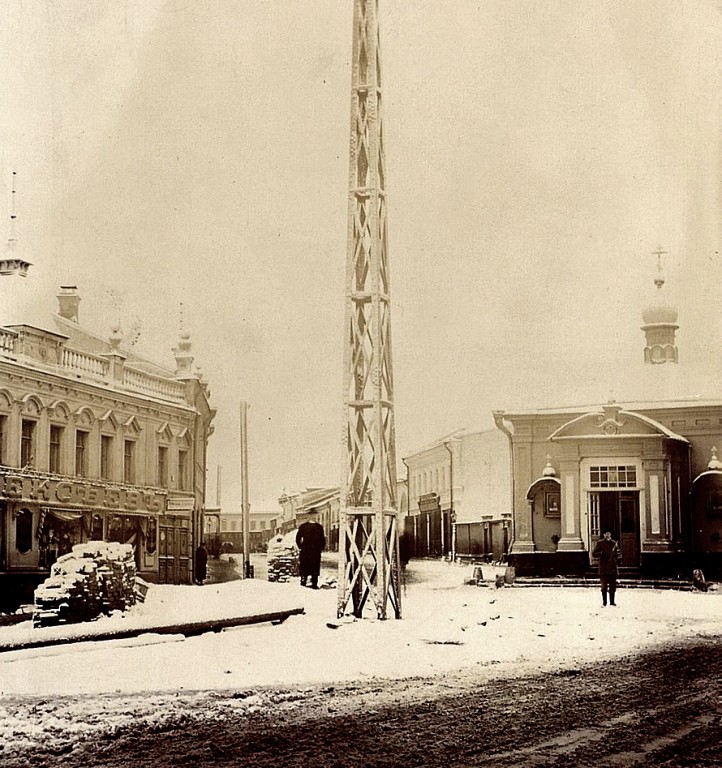 Часовня Николая Чудотворца Николо-Берлюковской пустыни, Басманный (Центральный административный округ (ЦАО), г. Москва). архивная фотография, 1904—1917 год с сайта https://pastvu.com/p/235233