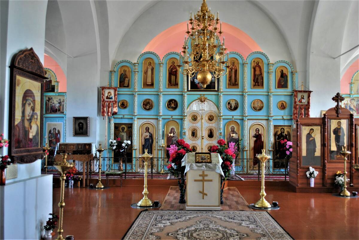 Церковь Вознесения Господня, Кочкарь (Пластовский район, Челябинская область). интерьер и убранство