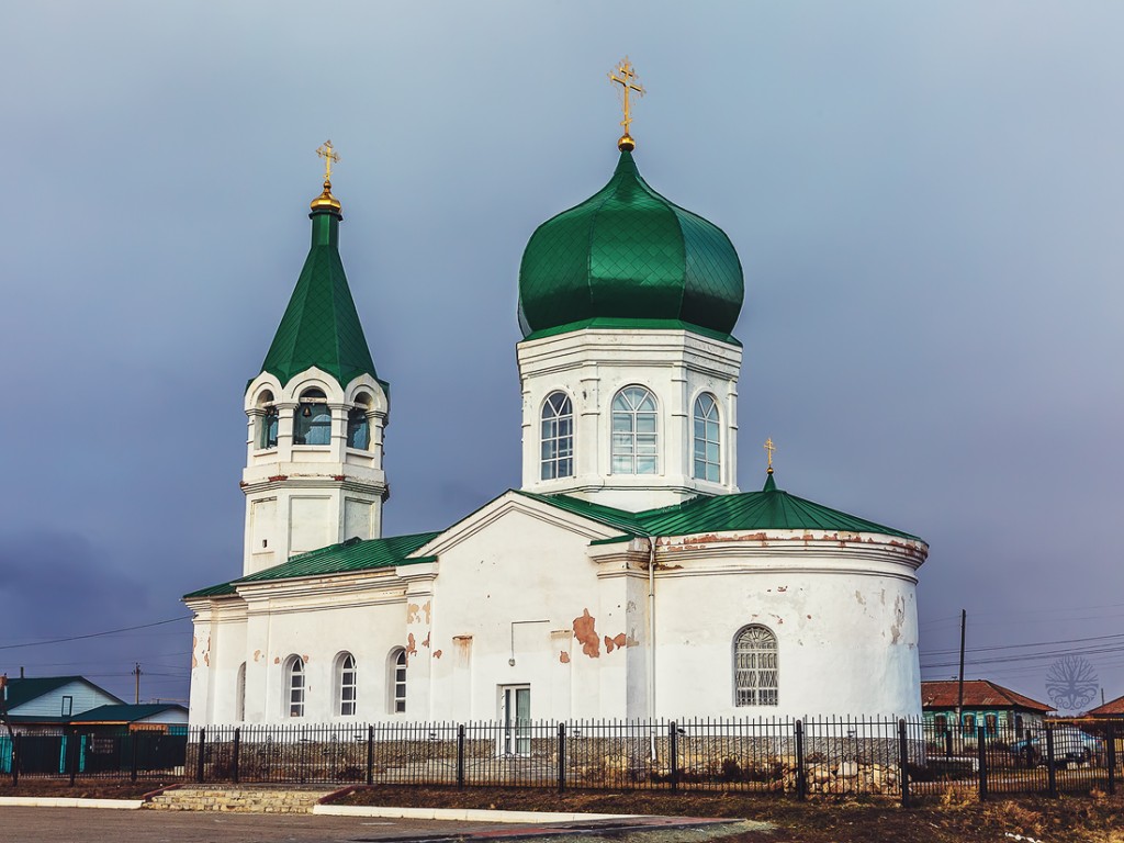 Демарино. Церковь Александра Невского. фасады