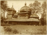Церковь Параскевы Пятницы, Фото 1914 года на польском сайте http://www.fototeka.ihs.uj.edu.pl/navigart/node/23693<br>, Малнов, Мостисский район, Украина, Львовская область