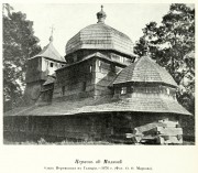 Церковь Параскевы Пятницы, Фото из книги Грабарь И.Э. "История русского искусства." т.2 М 1910.<br>, Малнов, Яворовский район, Украина, Львовская область