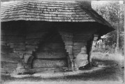 Церковь Николая Чудотворца, Архивное фото 1915-1918 гг. утраченной деревянной церкви на польском сайте http://www.fototeka.ihs.uj.edu.pl/navigart/node/22602<br>, Городок, Львовский район, Украина, Львовская область