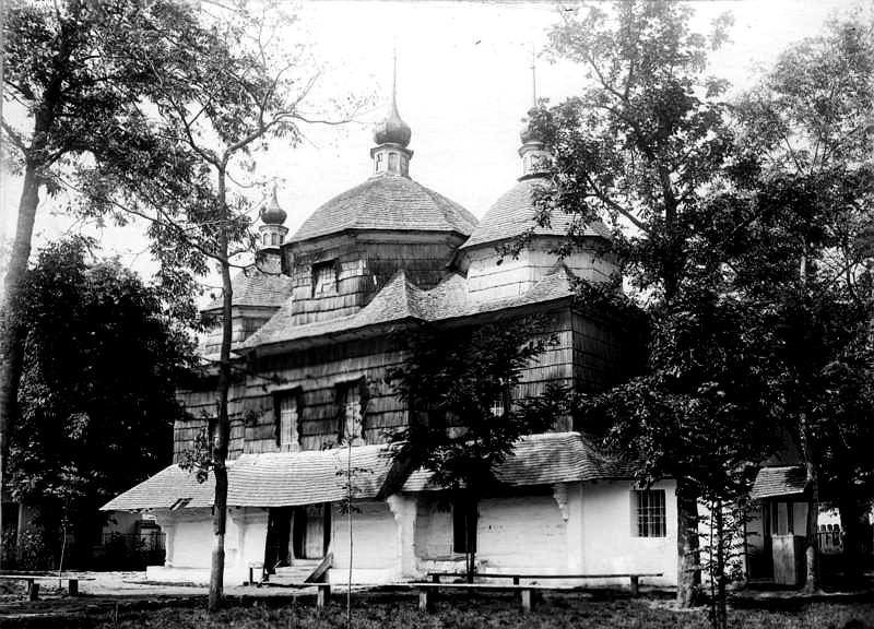 Городок. Церковь Иоанна Предтечи. архивная фотография, Фото 1918 г. на польском сайте http://www.fototeka.ihs.uj.edu.pl/navigart/node/22596