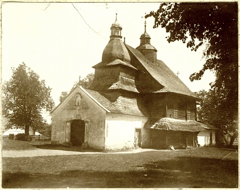 Церковь Николая Чудотворца, Краковец (Яворовский район, Украина, Львовская область). архивная фотография, http://www.fototeka.ihs.uj.edu.pl/navigart/node/22904