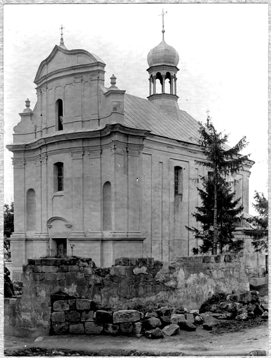 Церковь Успения Пресвятой Богородицы, Збараж (Тернопольский район, Украина, Тернопольская область). архивная фотография, Фото на польском сайте http://www.fototeka.ihs.uj.edu.pl/navigart/node/24795