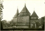 Церковь Иоанна Богослова, Фото 1925 года на польском сайте  http://www.fototeka.ihs.uj.edu.pl/navigart/node/25008<br>, Скорики, Тернопольский район, Украина, Тернопольская область
