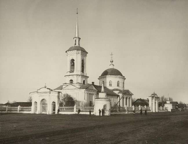 Церковь Вознесения Господня на Всполье, Устюжна (Устюженский район, Вологодская область). архивная фотография, Фото 1912 г. Собрание ГИМ. Номер в ГК 52312108