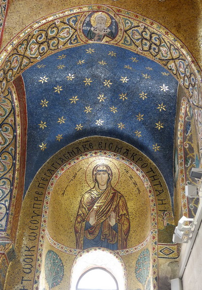Церковь Богородицы (Адмиральская), Палермо (Италия, Прочие страны). интерьер и убранство, Южный придел прав. Анны. 