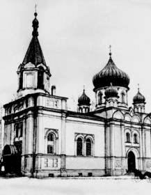 Санкт-Петербург. Церковь Димитрия Солунского на Большеохтинском единоверческом кладбище