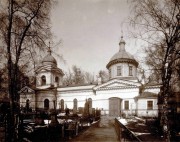 Красногвардейский район. Георгия Победоносца на  Большеохтинском кладбище, церковь