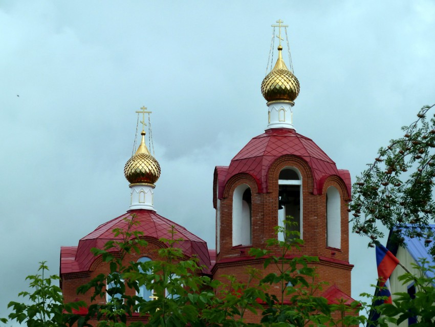 Салейкино. Церковь Димитрия Солунского. архитектурные детали, Завершение   церкви