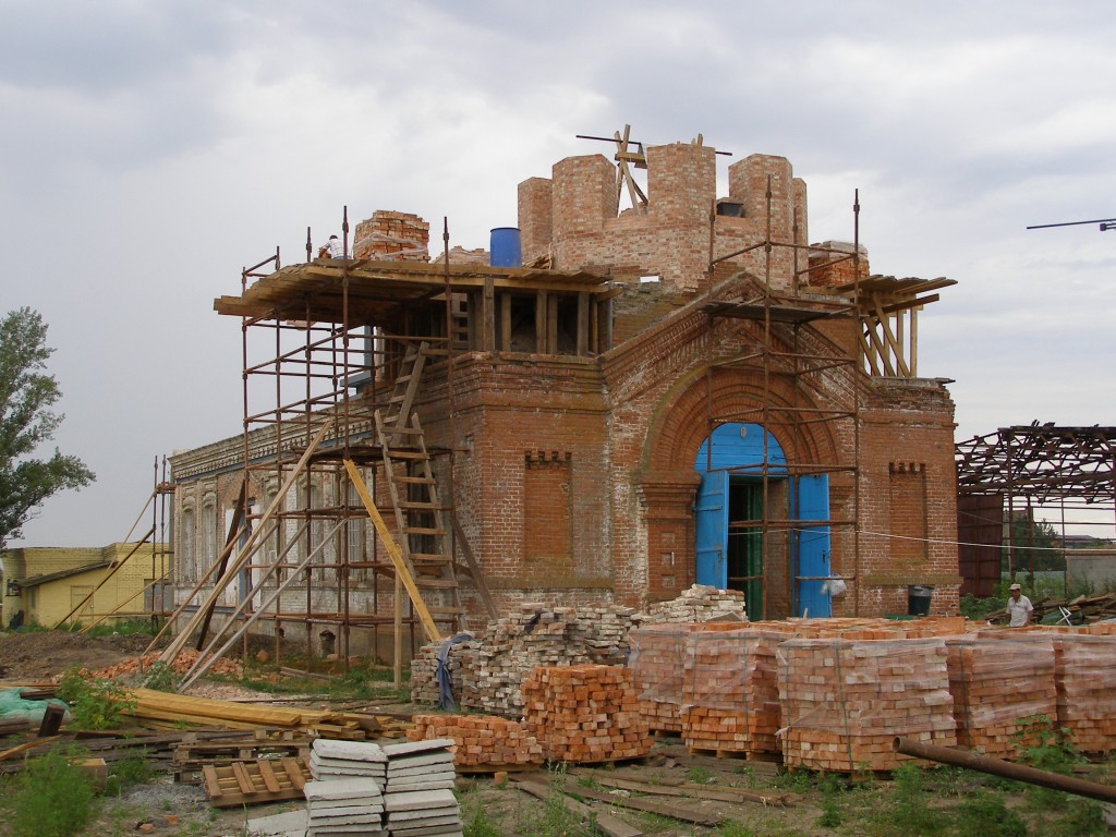 Курган. Церковь Успения Пресвятой Богородицы. фасады, Вид с северо-запада