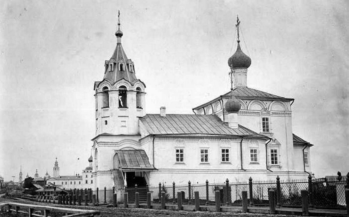 Церковь Феодора Стратилата, Вологда (Вологда, город, Вологодская область). архивная фотография, Фото Ф.Я. Баранеева 1887 год http://www.booksite.ru/