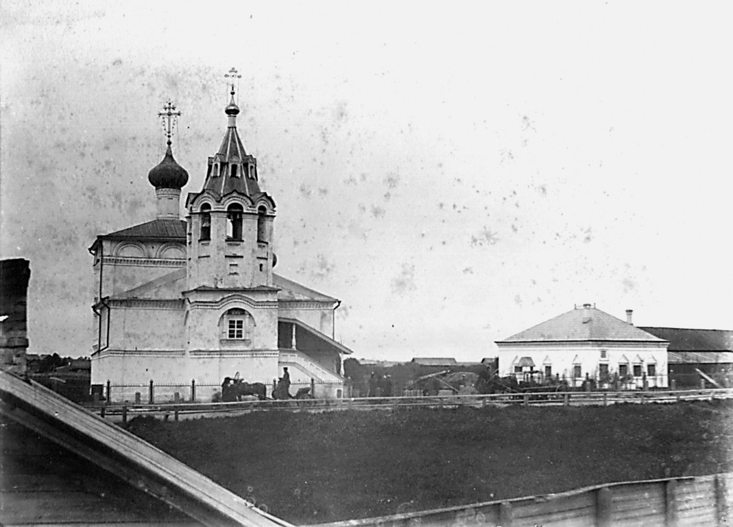 Церковь Феодора Стратилата, Вологда (Вологда, город, Вологодская область). архивная фотография, Фото Ф.Я. Баранеев. Виды Вологды. - 1887. http://www.booksite.ru/