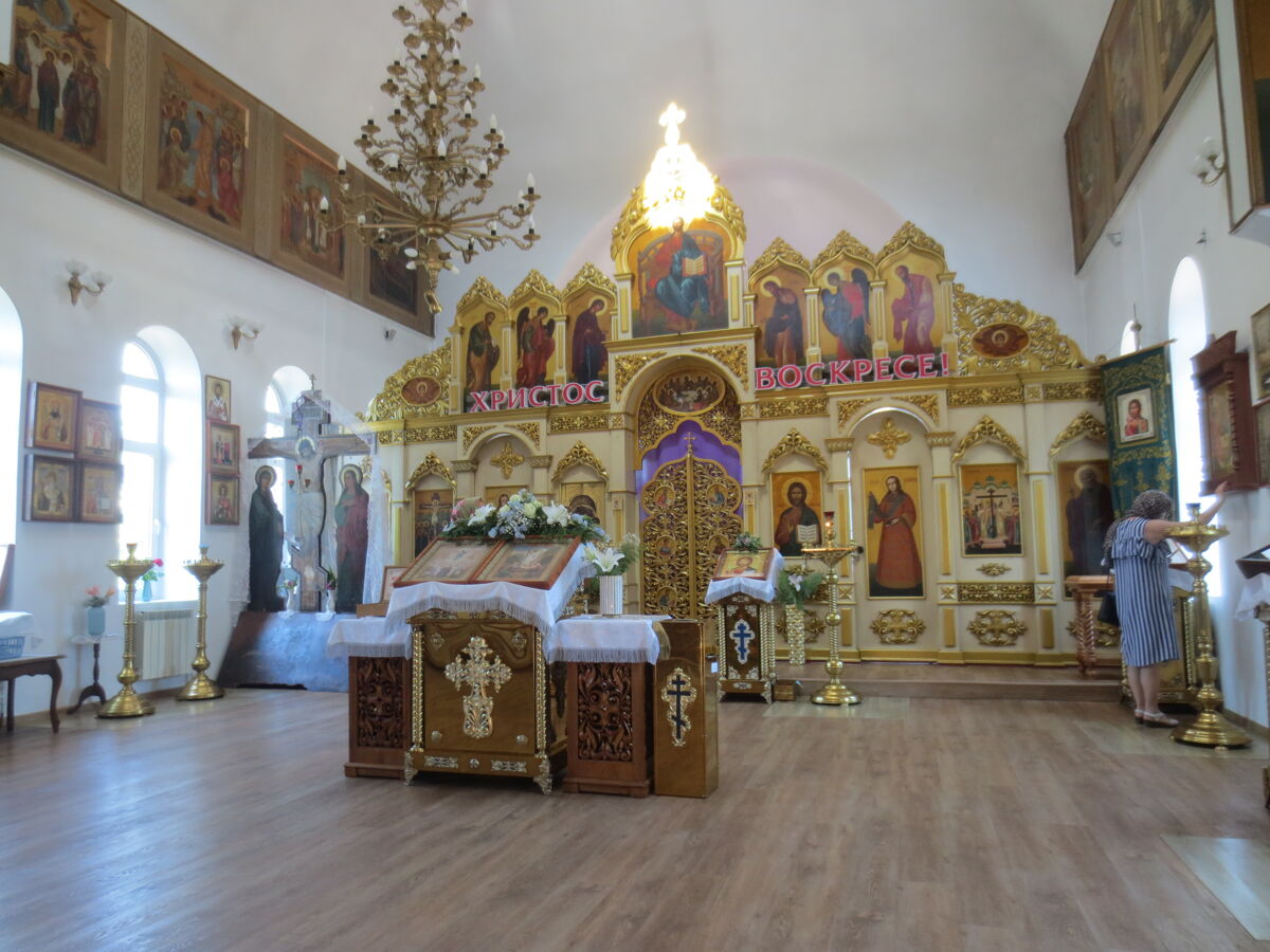 Церковь Воздвижения Креста Господня, Туапсе (Туапсинский район, Краснодарский край). интерьер и убранство