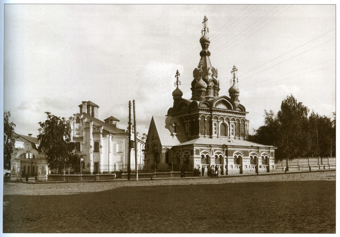 Церковь Иоанна Богослова при Детском приюте им. графини О. В. Кутайсовой, Нижегородский район (Нижний Новгород, город, Нижегородская область). архивная фотография, Фото с сайта ekskursiyann.ru