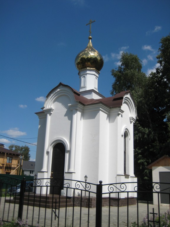 Часовня Иоанна Стрельцова, Федино (Раменский район и гг. Бронницы, Жуковский, Московская область). фасады