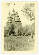 Церковь Покрова Пресвятой Богородицы из г. Ромны, Храм незадолго до пожара. Фото 1942 г. с аукциона e-bay.de<br>, Полтава, Полтавский район, Украина, Полтавская область