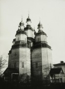 Церковь Покрова Пресвятой Богородицы из г. Ромны, Покровская церковь (1770 г.) в г. Полтаве.  Внешний вид с юго-запада. Фотография С. Таранушенко, 1926 г.<br>, Полтава, Полтавский район, Украина, Полтавская область