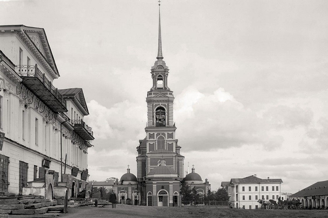 Собор Богоявления Господня, Екатеринбург (Екатеринбург (МО город Екатеринбург), Свердловская область). архивная фотография, Вид собора после расширения