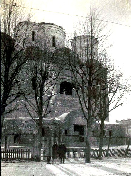Собор Александра Невского в память Александра III, Лиепая (Лиепая, город, Латвия). архивная фотография, Фото с сайта http://www.nashaliepaja.lv/istoriya-sobora-aleksandra-nevskogo-postroennogo-i-snesyonnogo.html