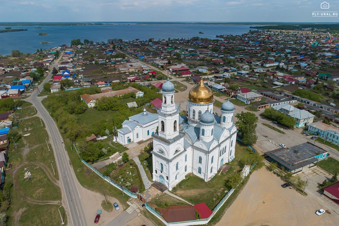 Касли. Храмовый комплекс. Церкви Вознесения Господня и Николая Чудотворца. фасады