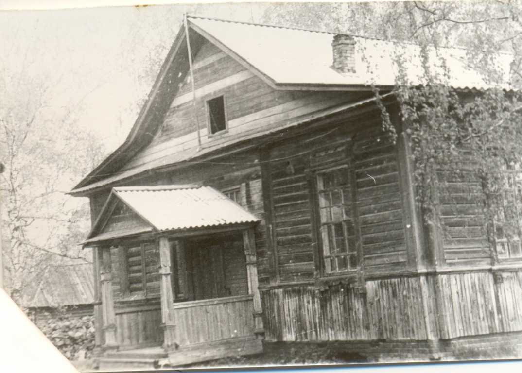 Церковь Сергия Радонежского, Актыгашево (Уржумский район, Кировская область). архивная фотография, Останки храма незадолго до уничтожения
