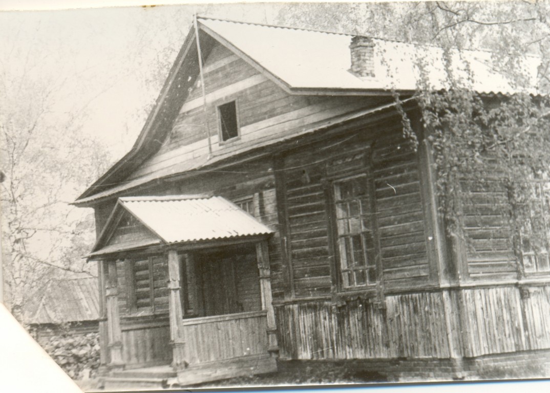 Актыгашево. Церковь Сергия Радонежского. архивная фотография, Останки храма незадолго до уничтожения